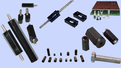 Hex Spacers Molded With Inserts, Hex Spacers Molded With Inserts ( Heavy Duty), Hex Spacers With Tapping, Snap-Fit Spacers