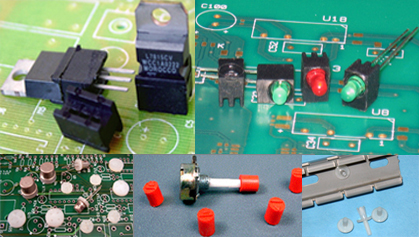 3 Pin Regulator Ic Base, Led Holder For Pcb Mounting, Led Holder For Panel Mounting